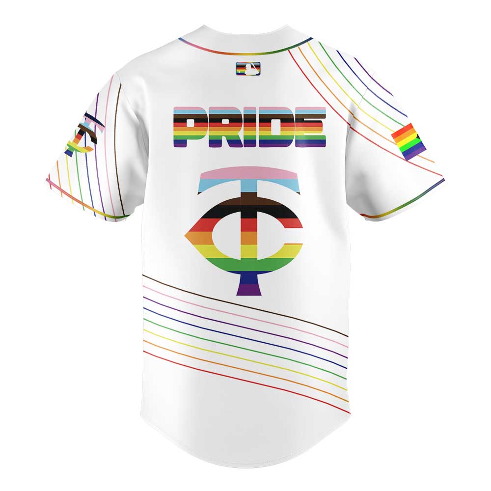 Limited Edition Minnesota Twins Happy Pride Month Jersey