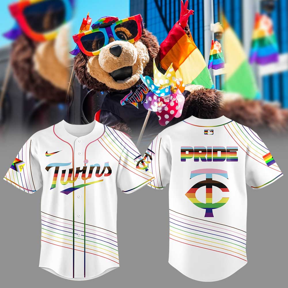 Limited Edition Minnesota Twins Happy Pride Month Jersey