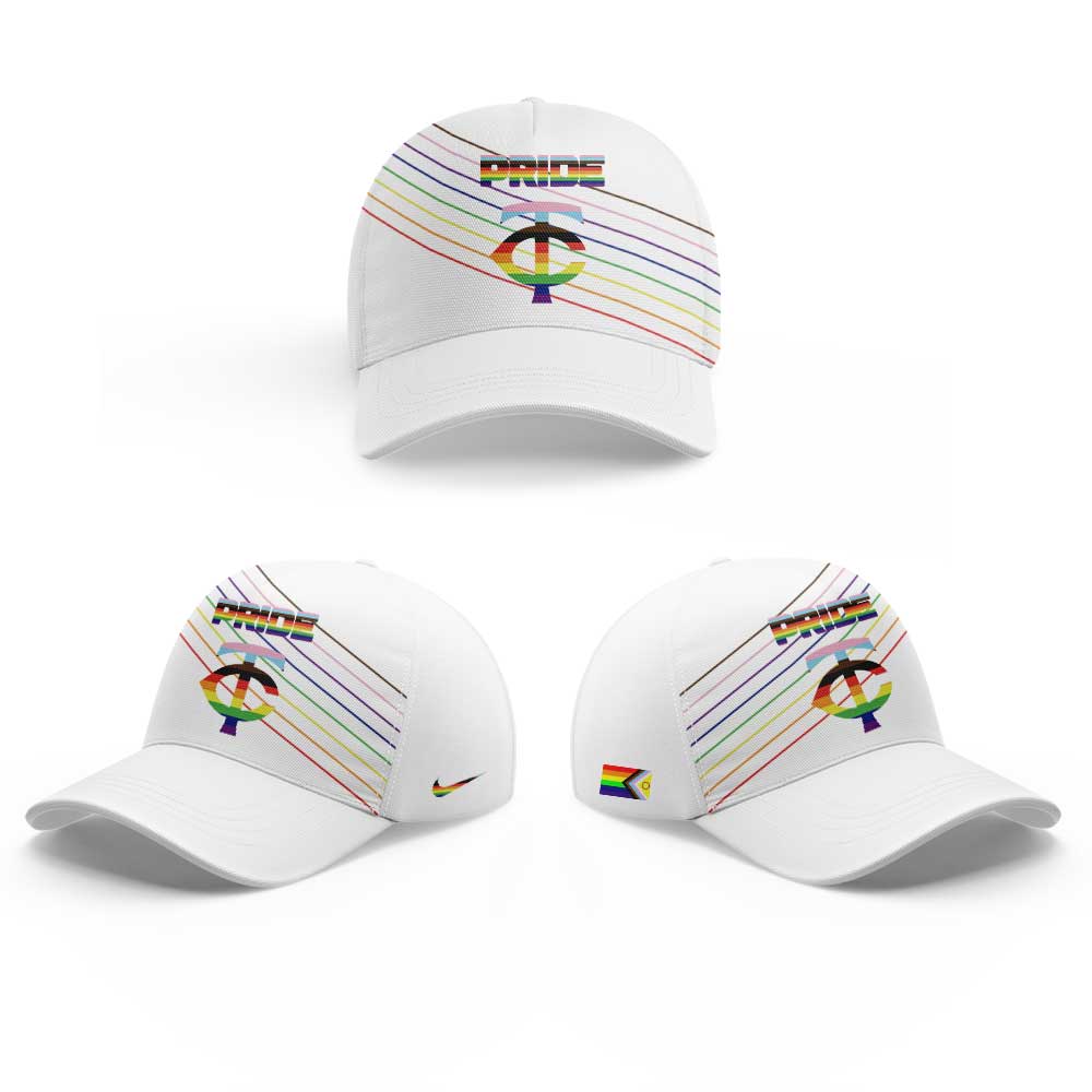Limited Edition Minnesota Twins Happy Pride Month Blue Jersey