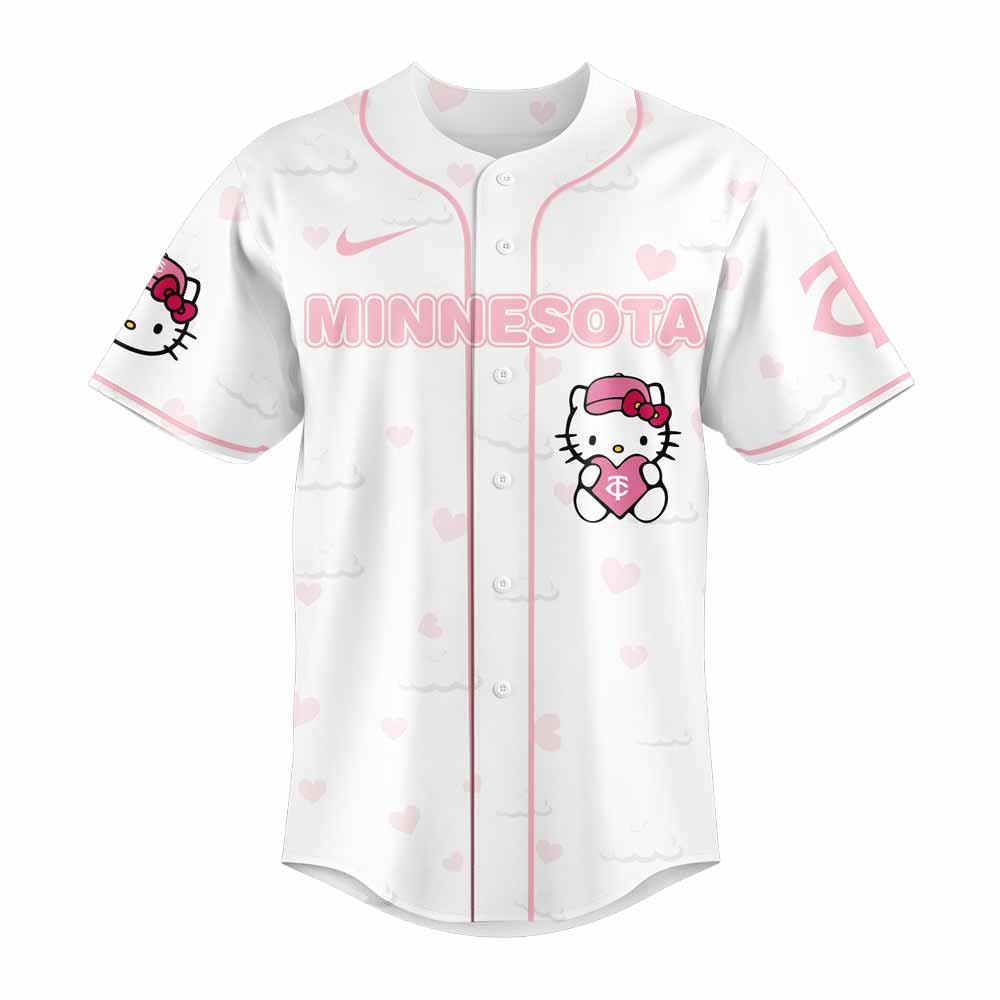Minnesota Twins x Hello Kitty Night Combo Jersey