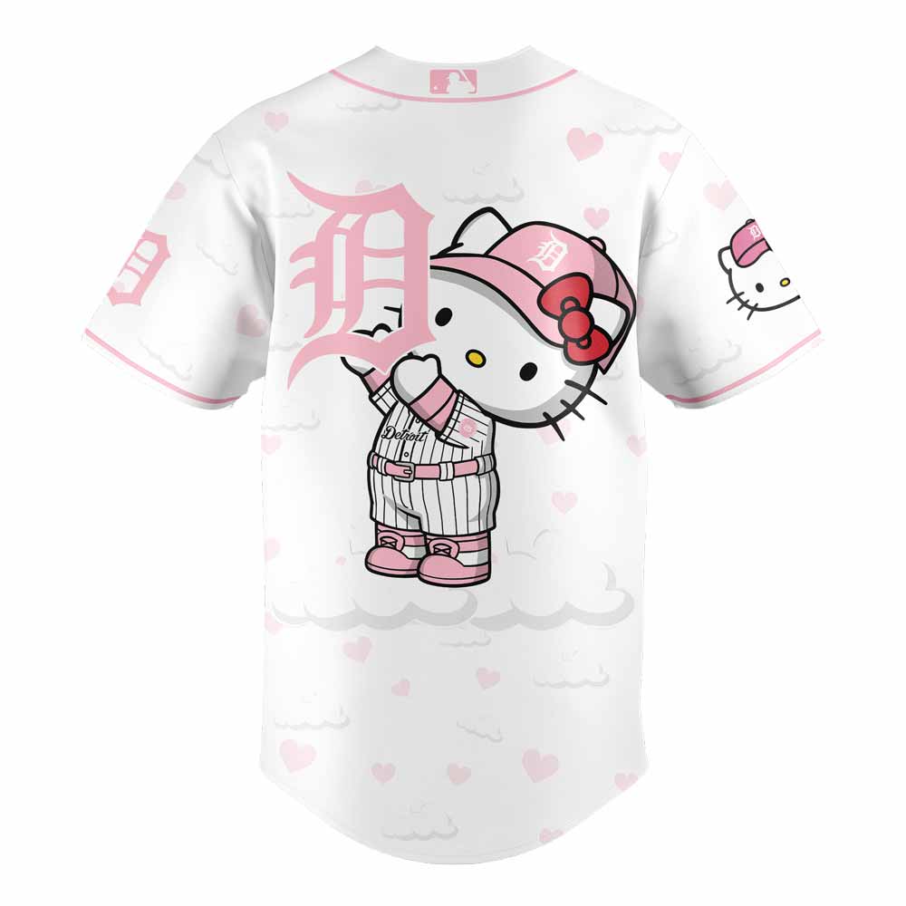Detroit Tigers Hello Kitty Night Combo Jersey