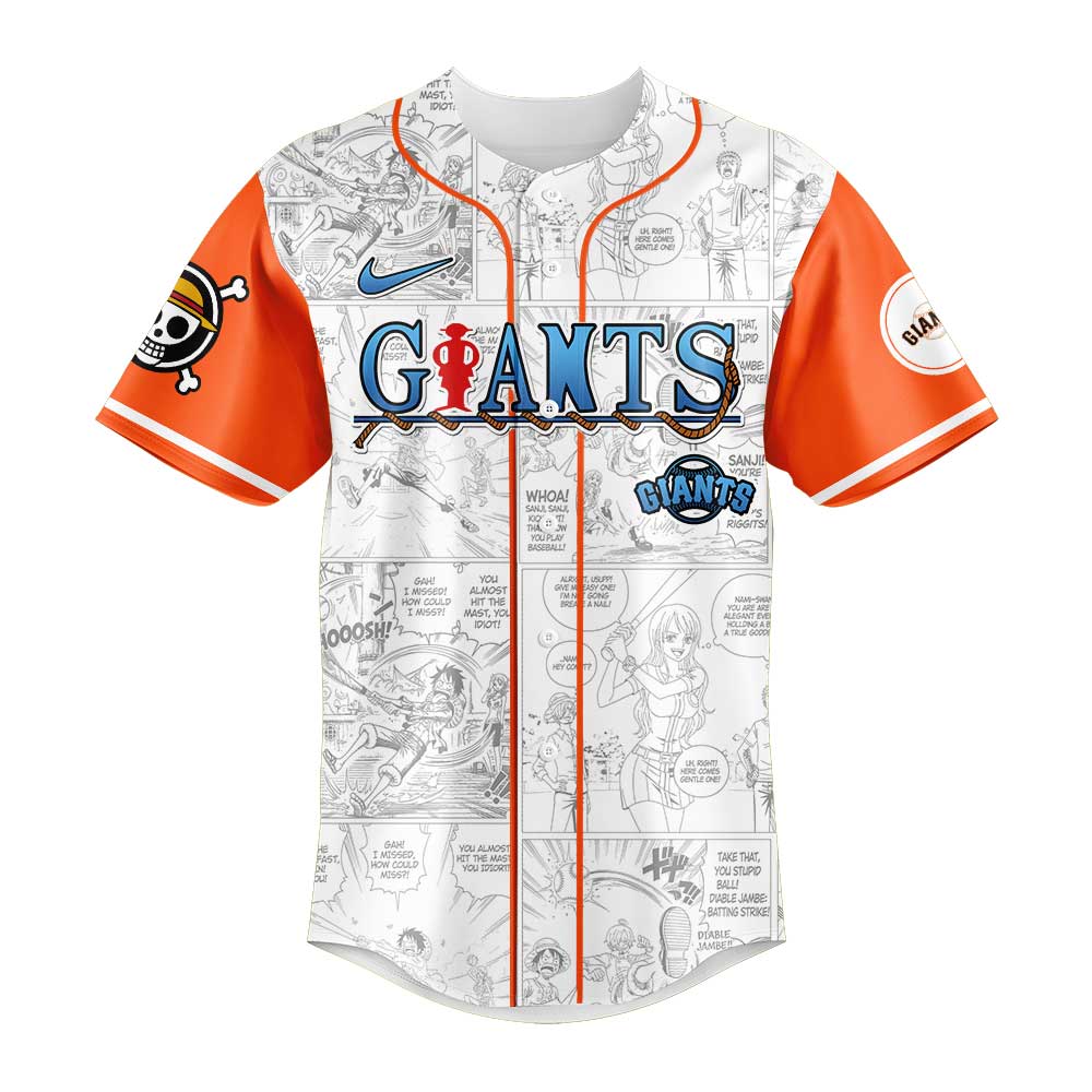 Limited Edition San Francisco Giants One Piece Night Game Jersey