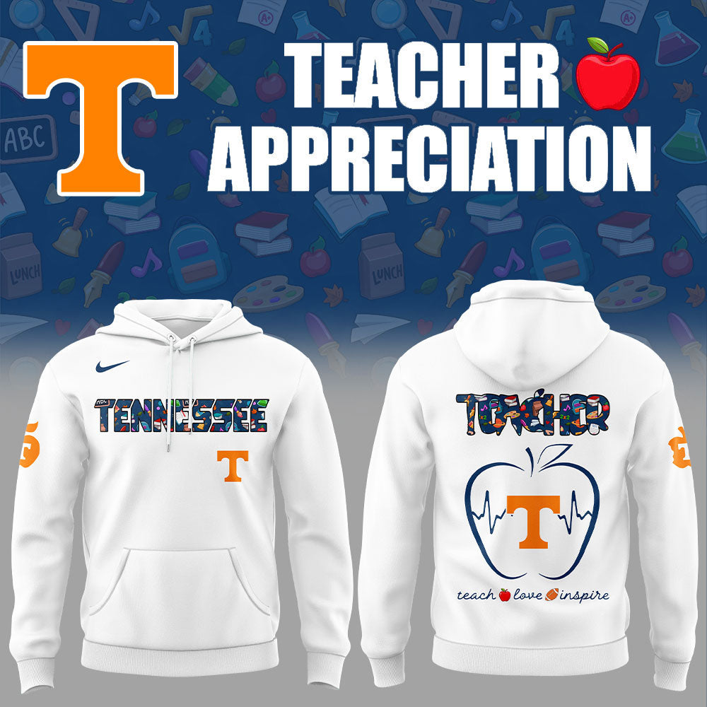 Tennessee Football TEACHER Appreciation 2025 Combo Hoodie