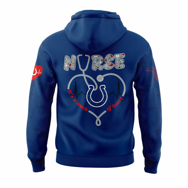 Indianapolis Colts Nurses Appreciation 2025 Blue Combo Hoodie