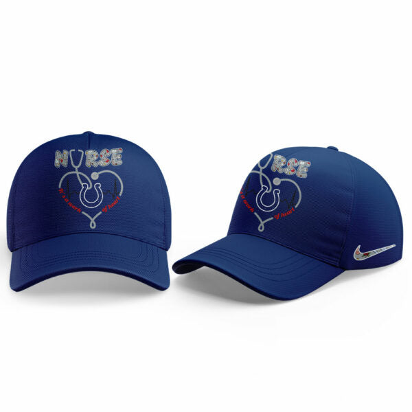 Indianapolis Colts Nurses Appreciation 2025 Blue Combo Hoodie