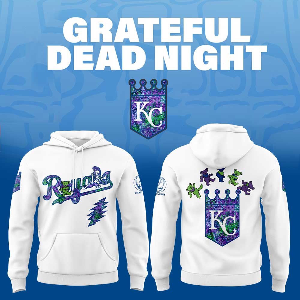 Kansas City Royals Grateful Dead Night Hoodie