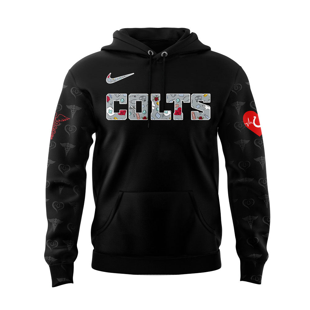 Indianapolis Colts Nurses Appreciation 2025 Blue Combo Hoodie