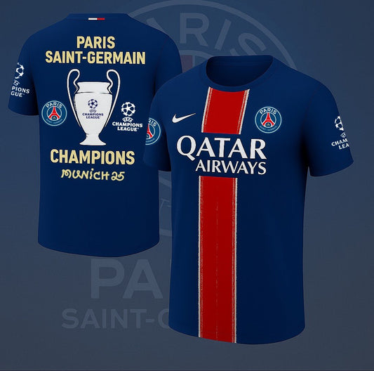 Paris Saint-Germain F.C Champions League Winner 2025 T-Shirt