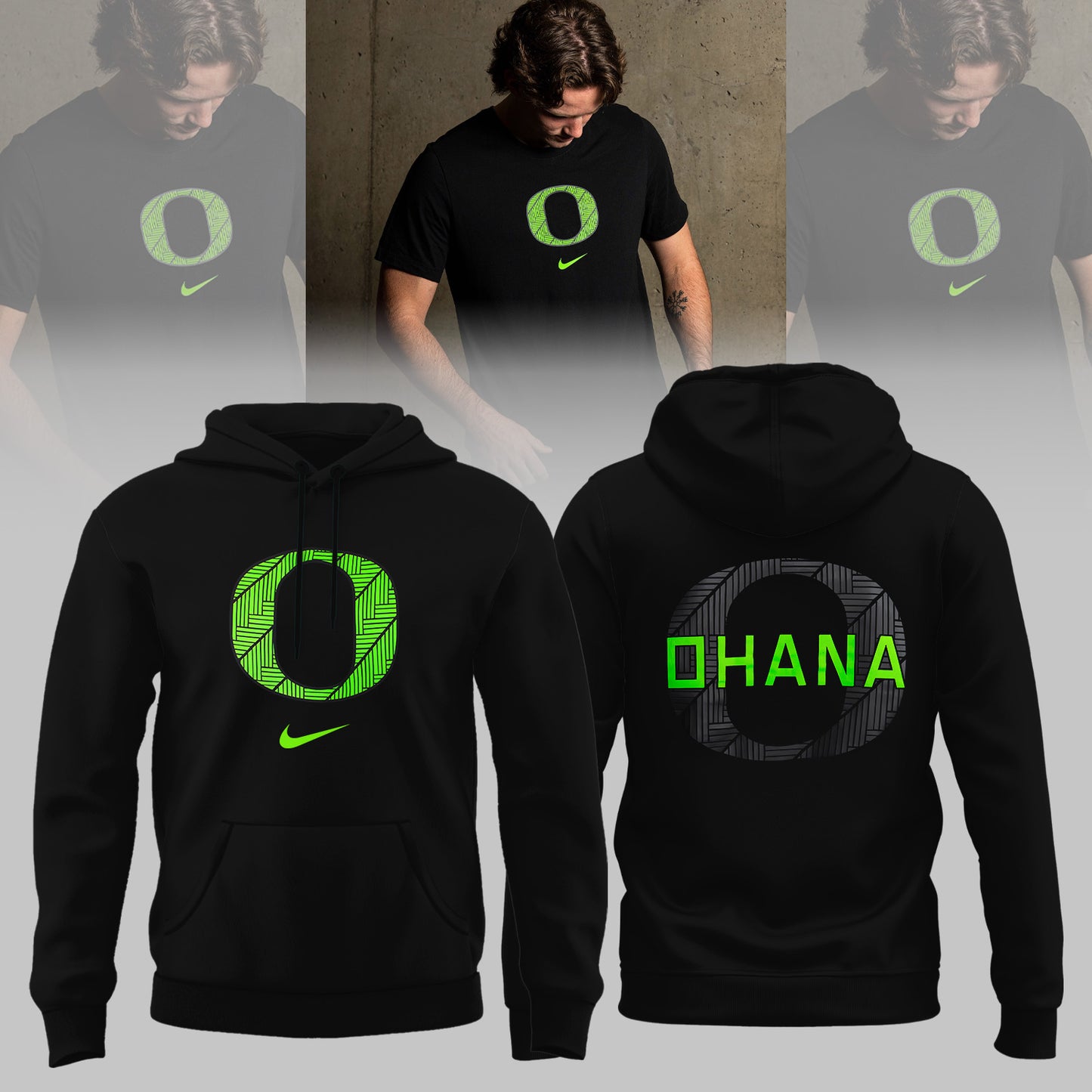 Oregon Ducks Ohana 2025 Limited Edition Hoodie