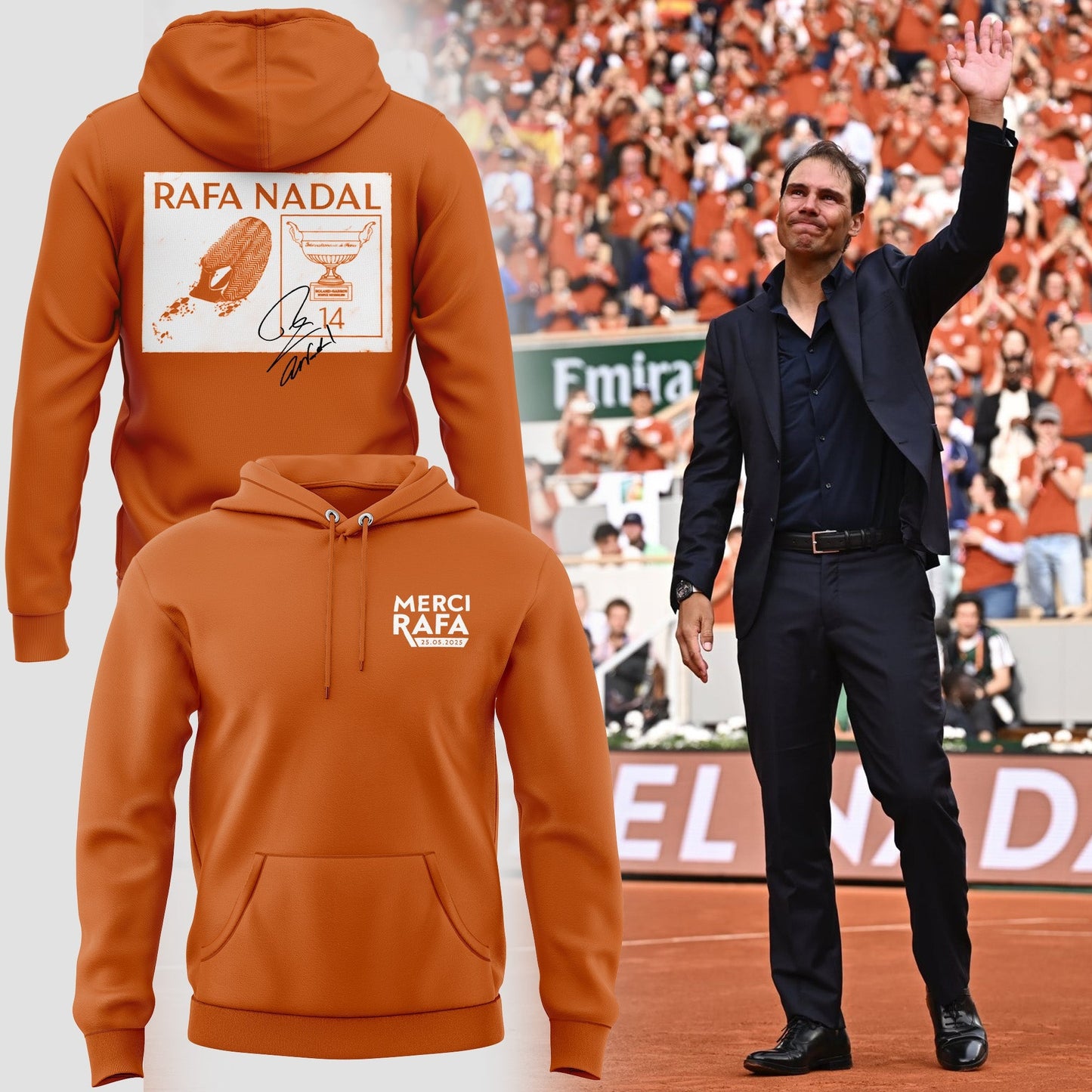 Exclusive Versio Rafael Nadal Hoodie 2025