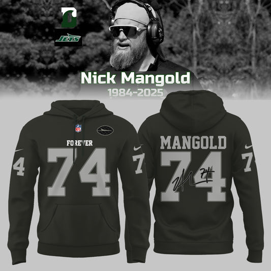 Forever. 74 Nick Mangold Will Forever Be A Jet Hoodie