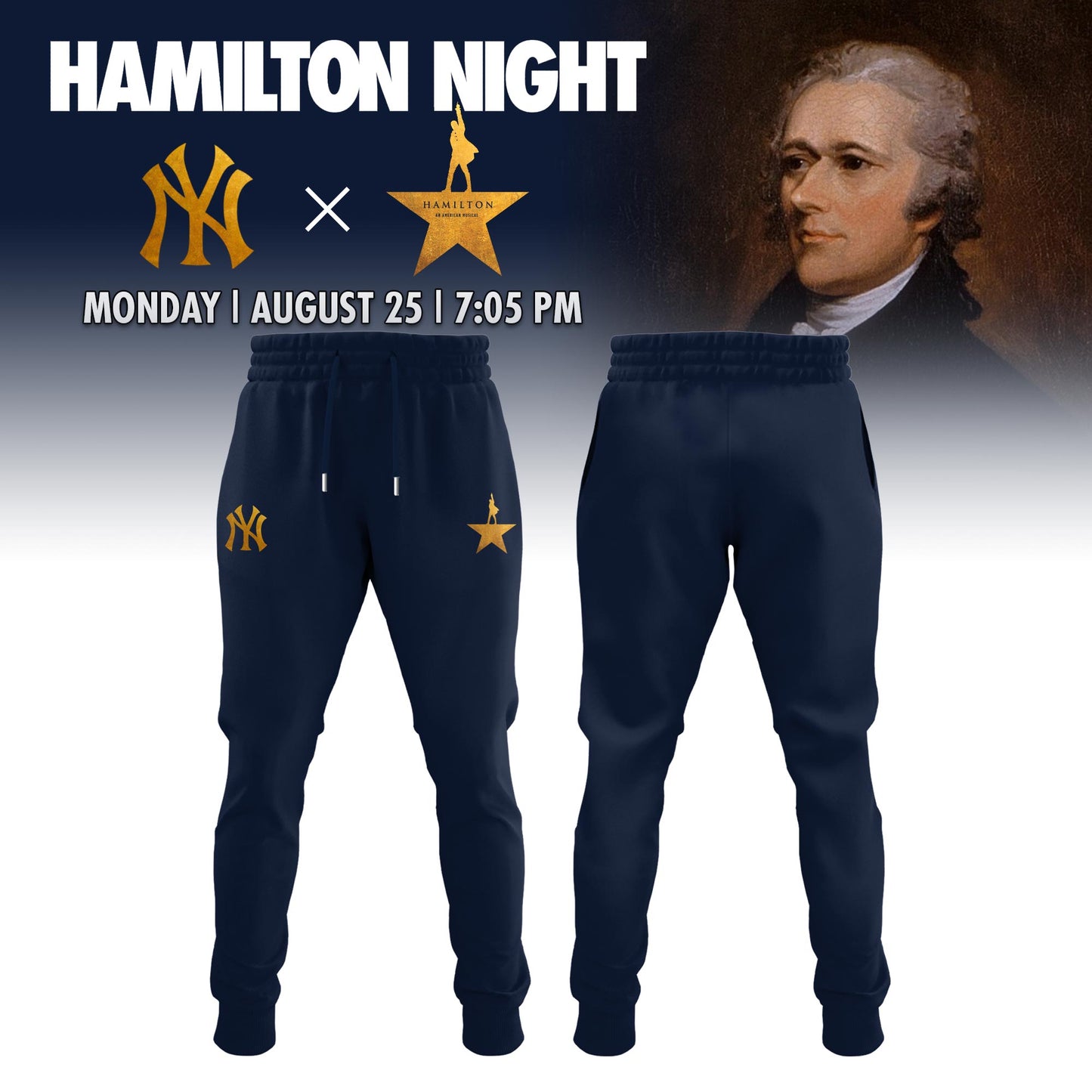 New York Yankees MLB x Hamilton Night 2025 Limited Edition Polo