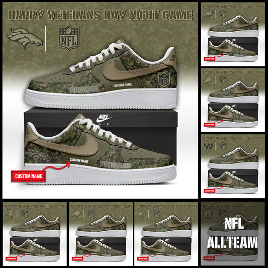 NFL × Happy Veteran Day AF1 Sneakers