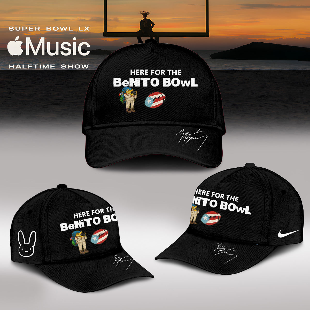 NFL x Bad Bunny Super Bowl Tshirt