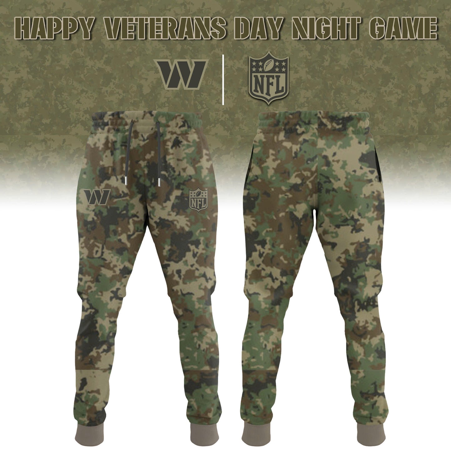 NFL x Happy Veterans Day Night Game Hoodie 2025 Limited