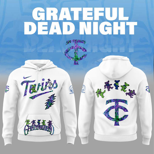 Minnesota Twins Grateful Dead Night Hoodie
