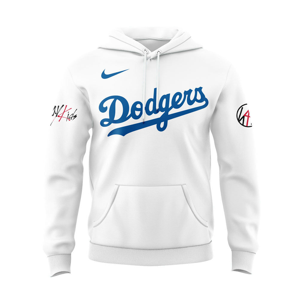 Limited Edition LA Dodgers x ATE Show Signature White Hoodie