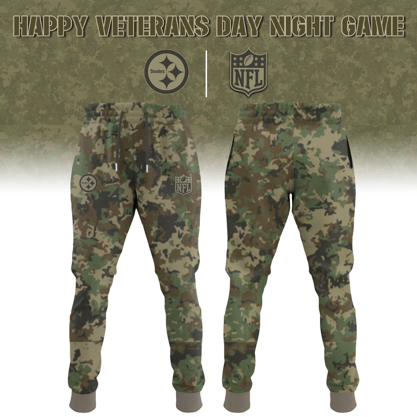 NFL x Happy Veterans Day Night Game Hoodie 2025 Limited
