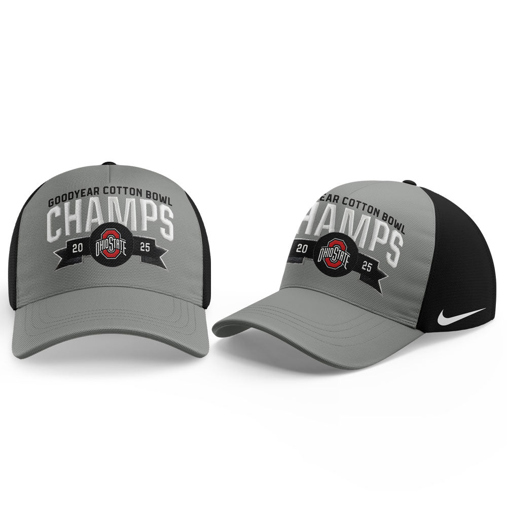 Ohio State Football ARE 2025 COTTON BOWL CHAMPIONS Black Hoodie