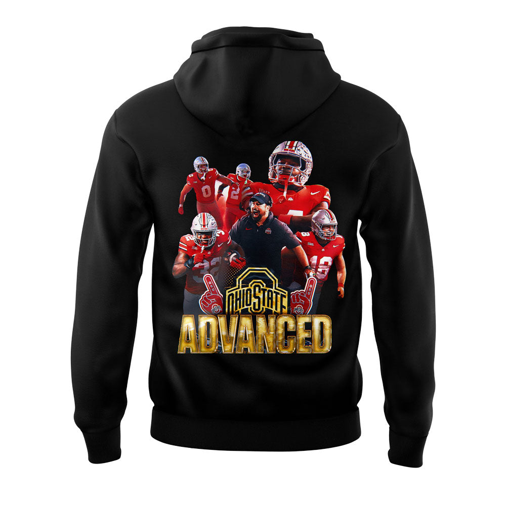 Ohio State Football ARE 2025 COTTON BOWL CHAMPIONS Black Hoodie