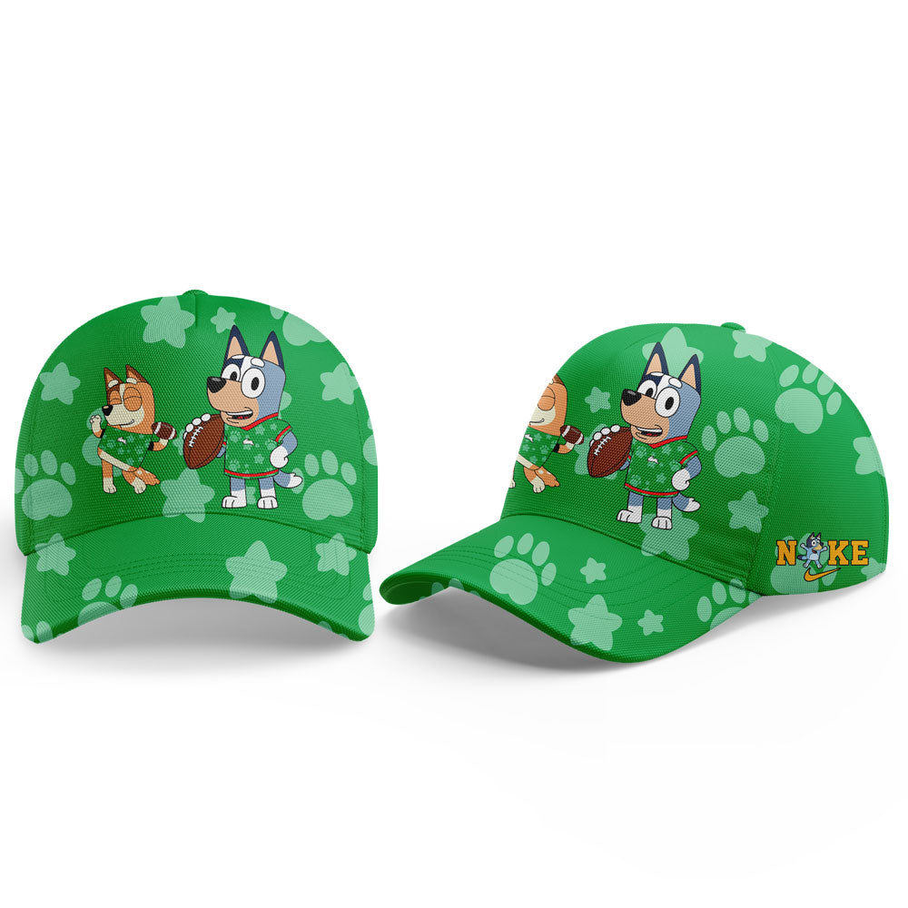 South Sydney Rabbitohs x Bluey and Bingo Hoodie