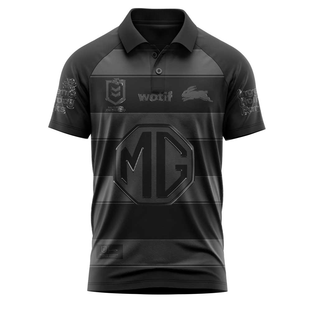 South Sydney Rabbitohs Back In Black Polo