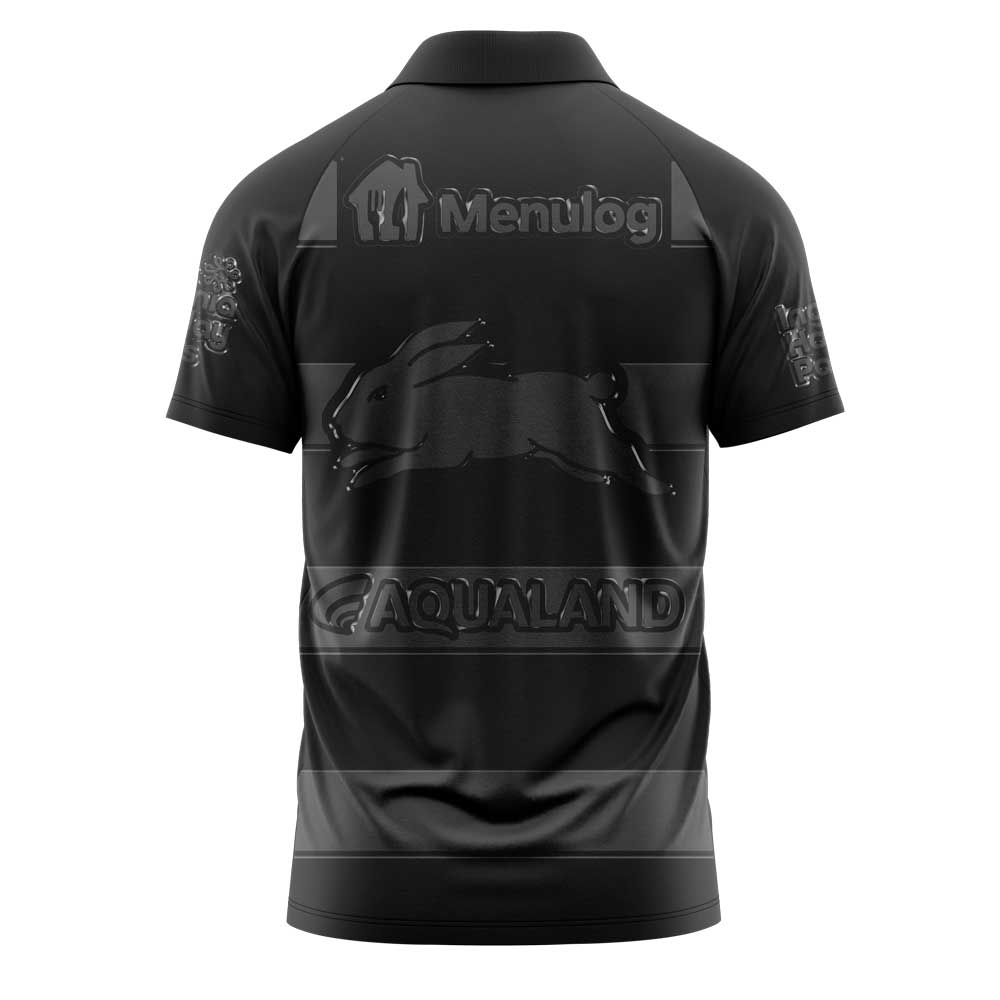 South Sydney Rabbitohs Back In Black Polo