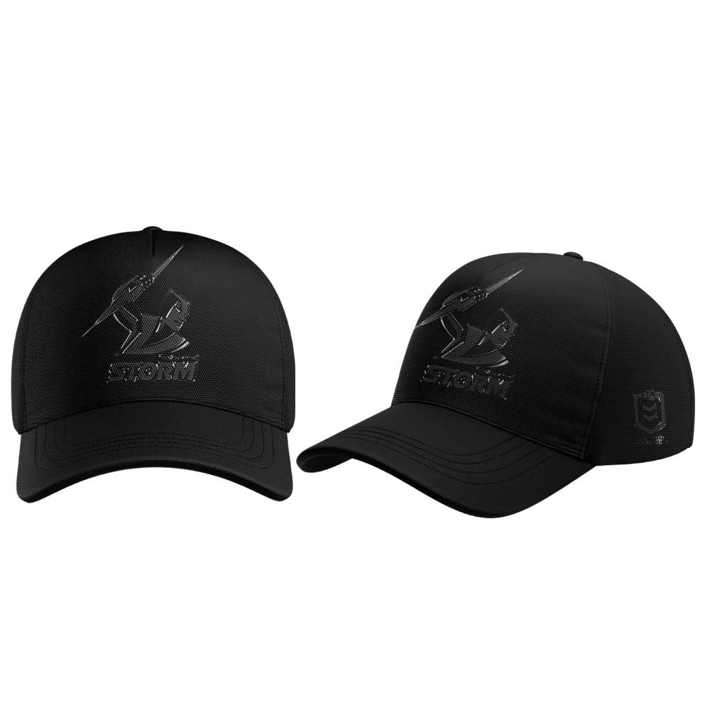 Limited Edition Melbourne Storm Back In Black Uniform T-Shirt