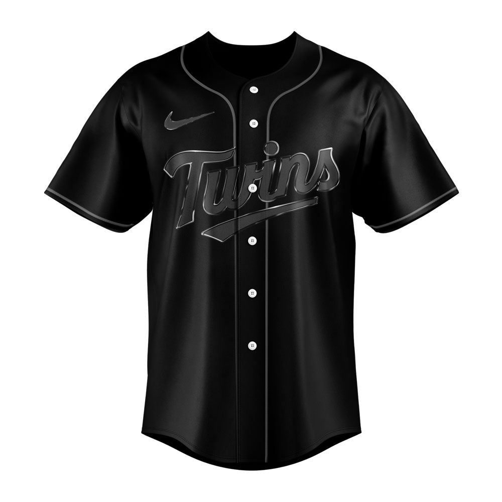 Limited Edition Minnesota Twins Back In Black Jersey