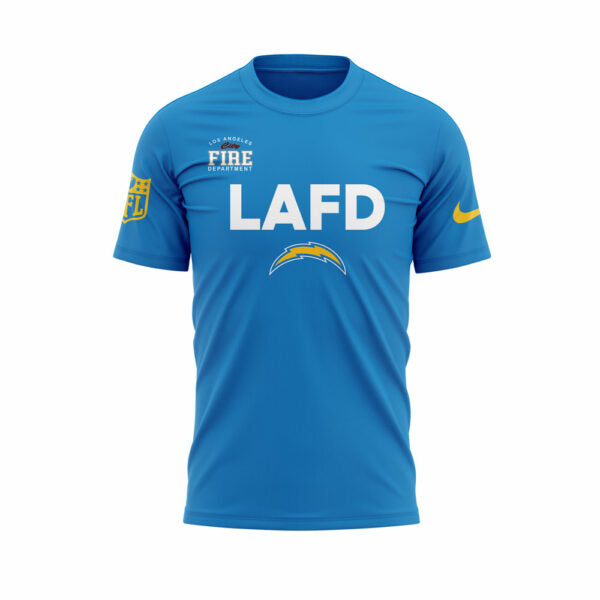 Los Angeles Chargers LAFD T-shirt