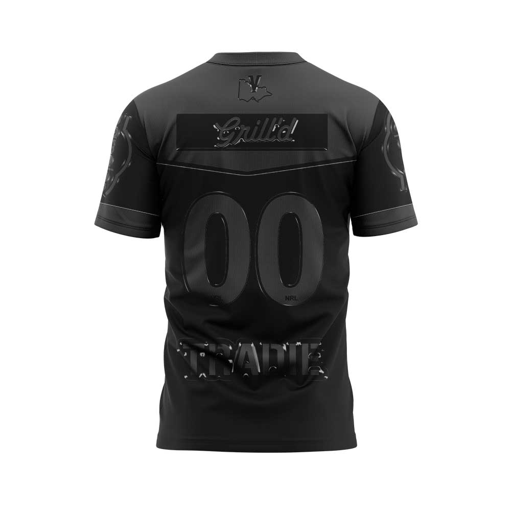 Limited Edition Melbourne Storm Back In Black Uniform Shirt