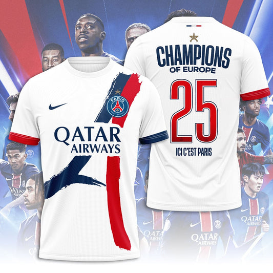 Paris Saint-Germain UEFA Champions T-Shirt