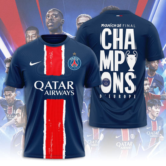 Paris Saint-Germain UEFA Champions T-Shirt