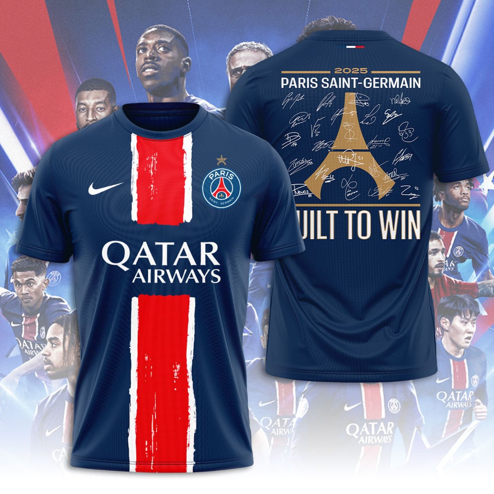 Paris Saint-Germain UEFA Champions T-Shirt