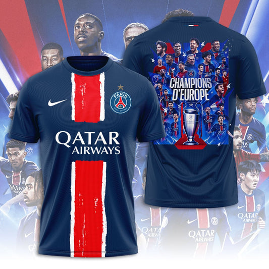 Paris Saint-Germain UEFA Champions T-Shirt