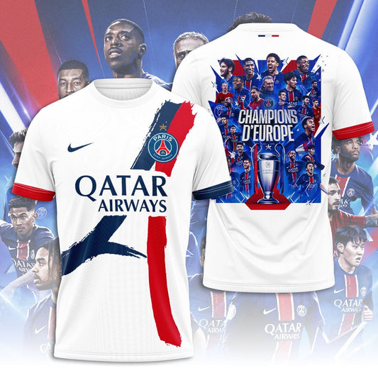 Paris Saint-Germain UEFA Champions T-Shirt