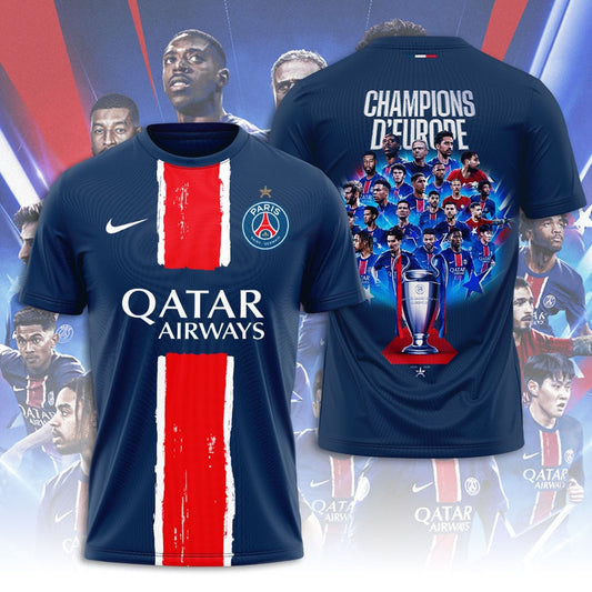 Paris Saint-Germain UEFA Champions T-Shirt