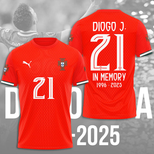 Diogo Jota Thank You For Memories T-Shirt
