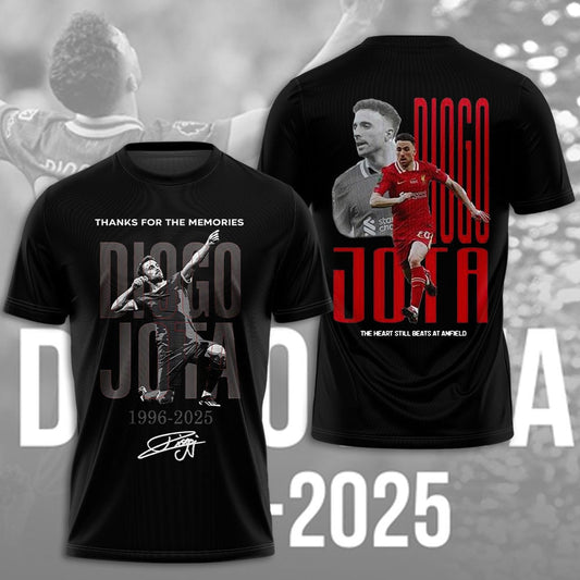 Diogo Jota Thank You For Memories T-Shirt