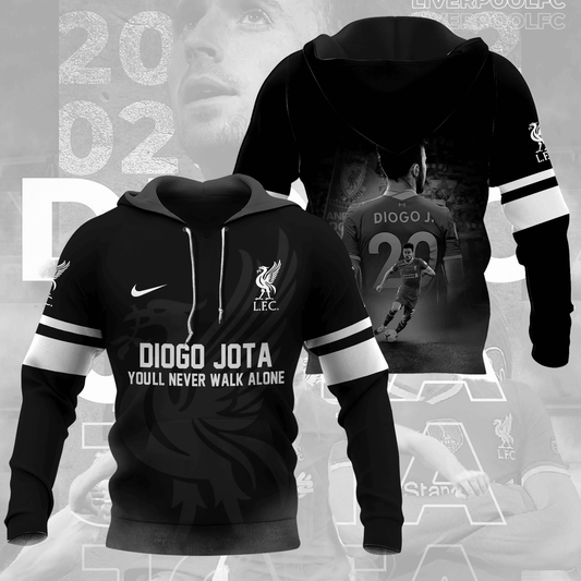 Diogo Jota Thank You For The Memories LFC 2025 Hoodie