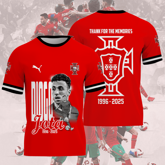 Diogo Jota Thank You For Memories T-Shirt