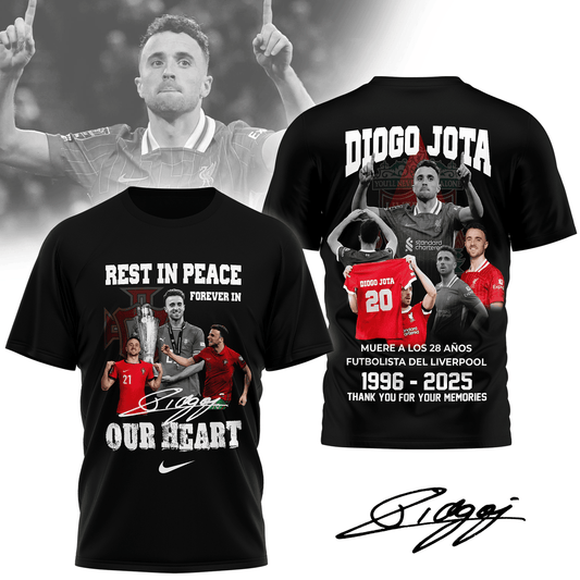 Diogo Jota Thank You For Memories T-Shirt