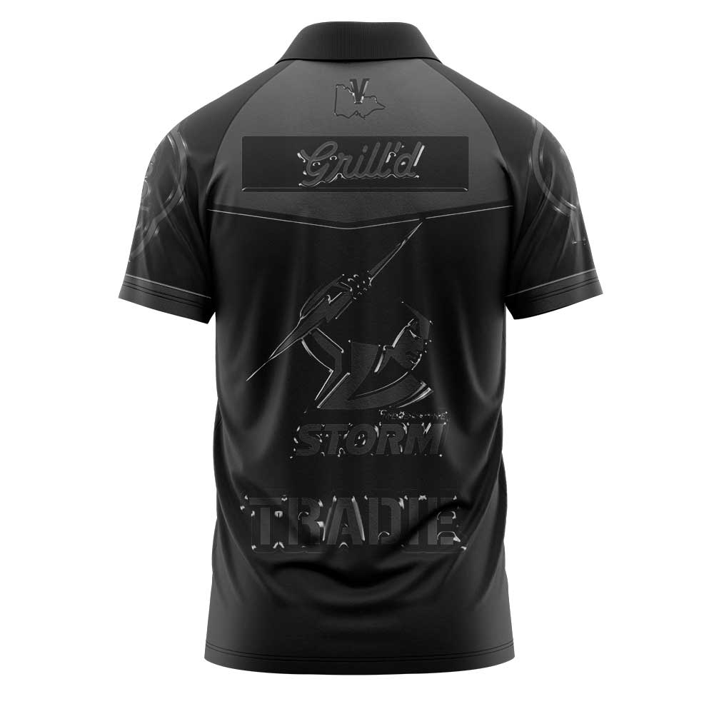 Limited Edition Melbourne Storm Back In Black Polo