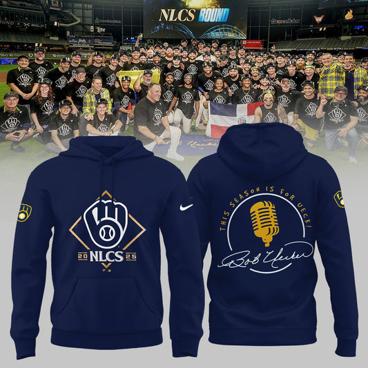 Milwaukee Brewers – 2025 NLCS BOUND, This season is for Ueck! Combo Hoodie