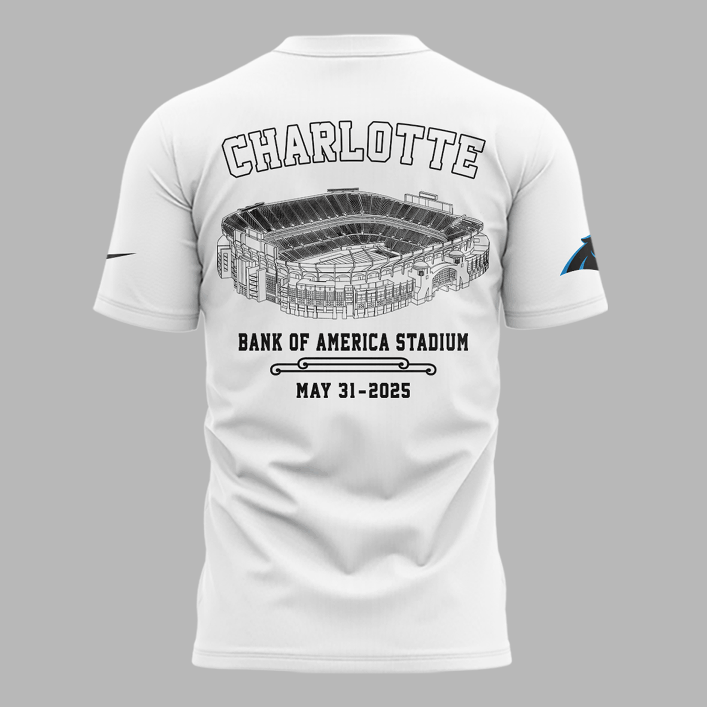 Limited Edition M72 World Tour x Carolina Panthers Tshirt 2025