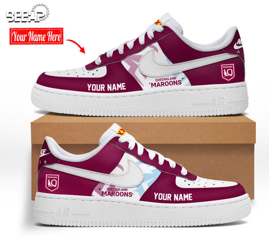 Queensland Maroons Air Force Sneakers