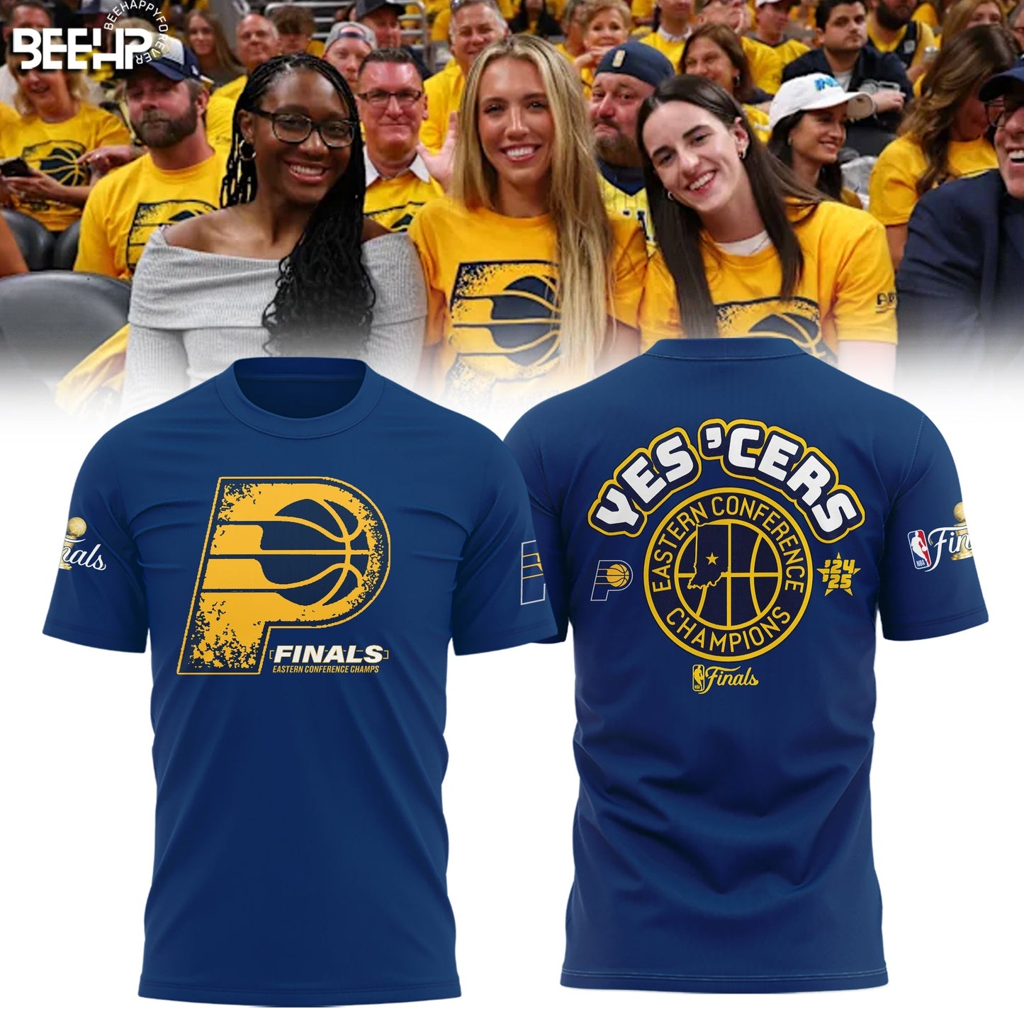 Indiana Pacers Fanatics 2025 Eastern Conference Champions Shirt