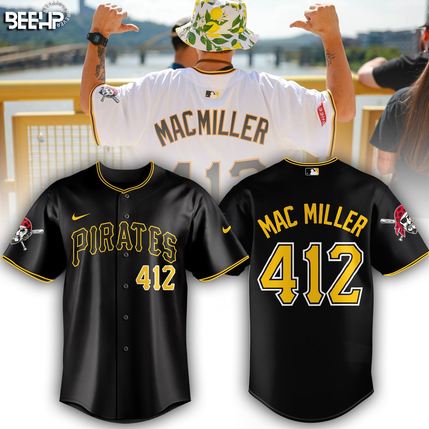 Limited Edition Mac Miller x Pirates Jersey