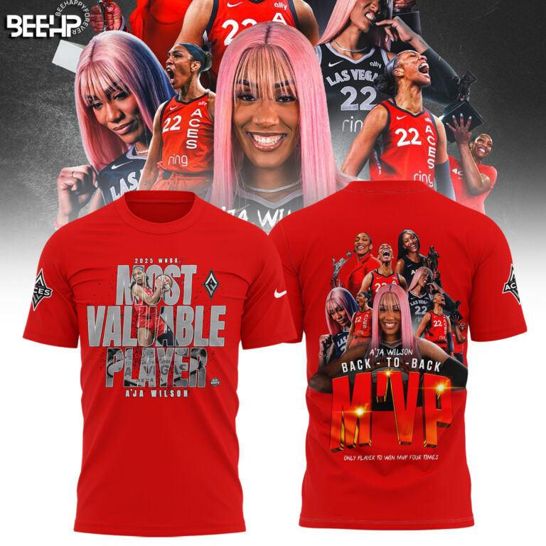 LAS VEGAS ACES A'JA WILSON 2025 MVP Tshirt
