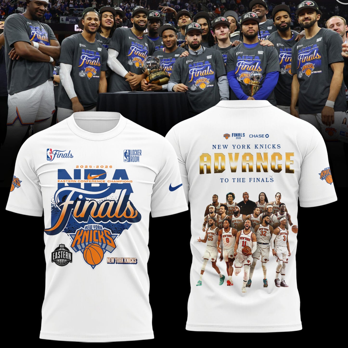 New York Knicks 2026 Eastern Conference Champions T-shirt